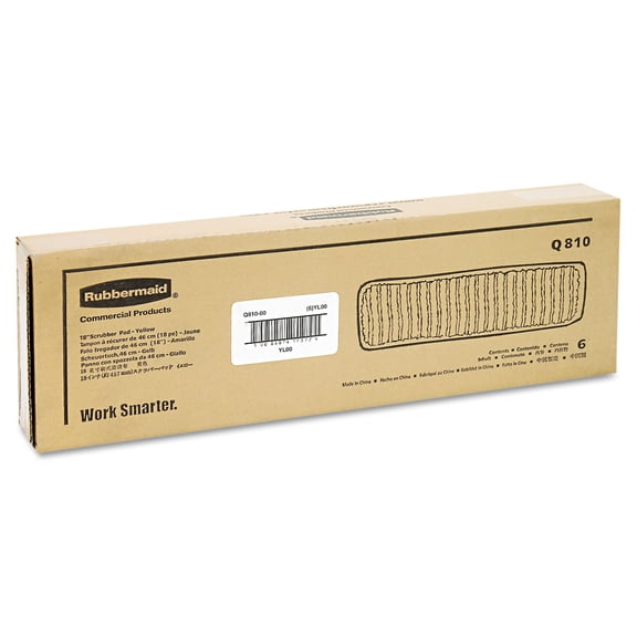 Rubbermaid Commercial HYGEN 18" Super Scrubber Wet Pad