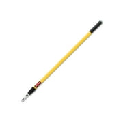 Rubbermaid Commercial HYGEN HYGEN Quick-Connect Extension Handle, 48-72", Yellow/Black