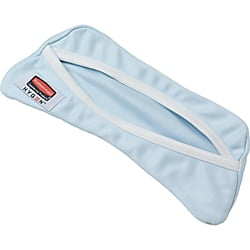 Rubbermaid Commercial HYGEN Microfiber Flex Glass Pad - 5.90" Width x 8.90" Length - MicroFiber