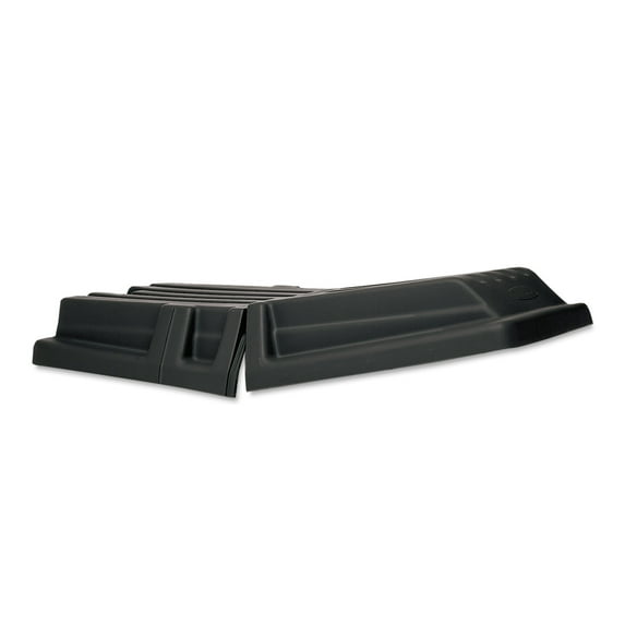 Rubbermaid Commercial Hinged Dome Tilt Truck Lid, 16"w x 35 1/2"d x 36"h, Black