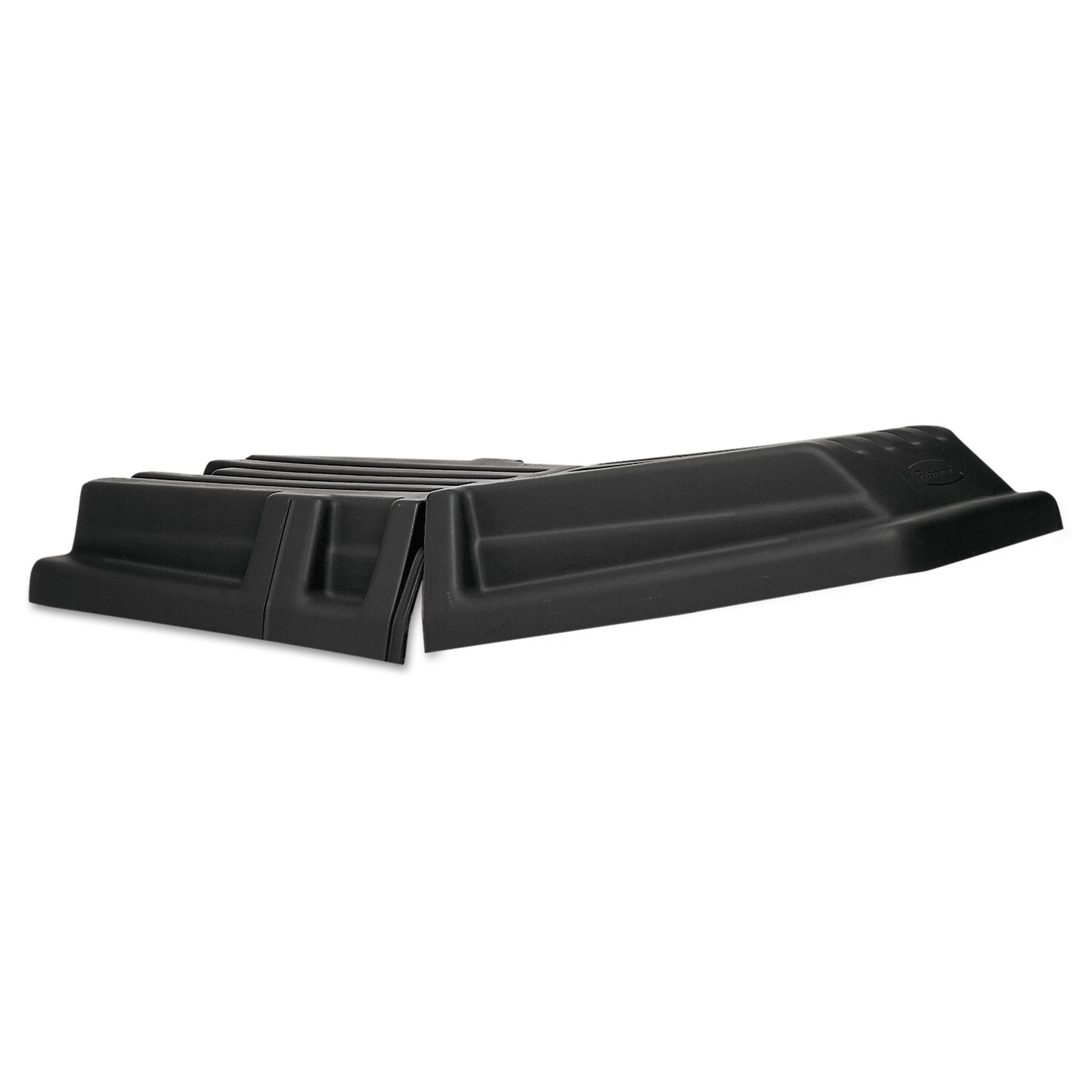 Rubbermaid Commercial Hinged Tilt Truck Lid, Rectangular, 28.5w x 56.5d x 9h, Black -RCP1307BLA