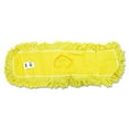 thumbnail image 1 of Trapper Commercial Dust Mop, Looped-End Launderable, 5" X 24", Yellow, 1 of 2