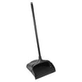 thumbnail image 1 of Rubbermaid Commercial Lobbypro Upright Dust Pan - 12.50" Wide - 31" Metal Handle - Plastic Pan - Black Pan - 6 / Carton, 1 of 1