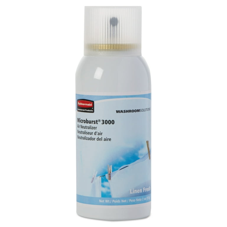 Microburst 3000 Refill, Linen Fresh, 2 oz Aerosol Spray, 12/Carton Microburst 3000 Refill, Linen Fresh, 2 oz Aerosol Spray, 12/Carton