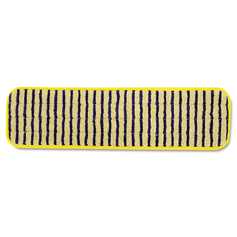 Microfiber Scrubber Pad, Vertical Polyprolene Stripes, 18 Microfiber Scrubber Pad, Vertical Polyprolene Stripes, 18