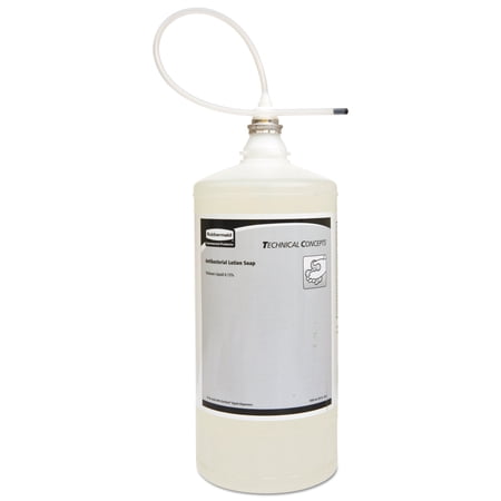 Rubbermaid® Commercial One Shot Antibacterial Enriched Lotion Soap Refill, Floral Scent, 800 mL, 4/Carton
