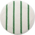 thumbnail image 1 of Rubbermaid Commercial P26900 Green Stripe Carpet Bonnet, 1 of 2
