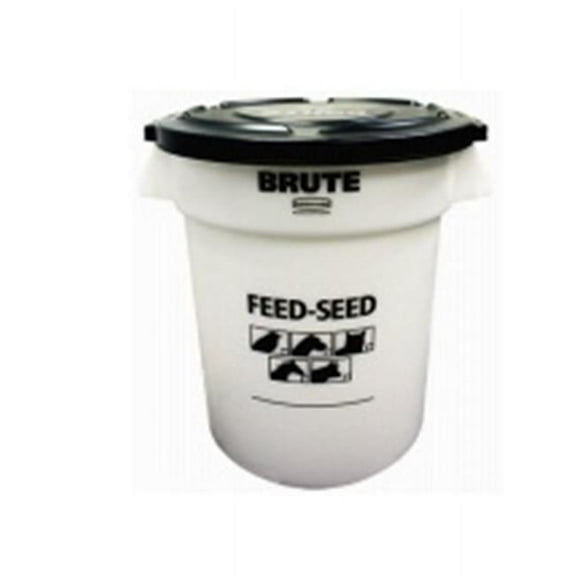 Rubbermaid Commercial Prod 224632 20 gal Feed & Seed Container - Lid Not Included