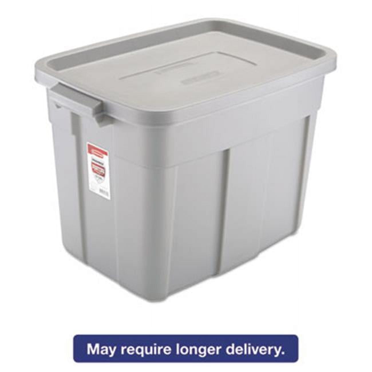 Rubbermaid Commercial Products 2215STE 18 gal Roughneck Storage Box ...