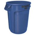 thumbnail image 1 of Rubbermaid Commercial Products 2632BLU 32 Gallon Brute Plastic Container, Blue, 1 of 1