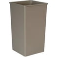 thumbnail image 1 of Rubbermaid Commercial Products  50 gal. Square Untouchable Waste Container, Gray, 1 of 1