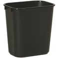 thumbnail image 1 of Rubbermaid Commercial Products 7 Gal. Black Plastic Rectangular Deskside Trash Can, 1 of 7