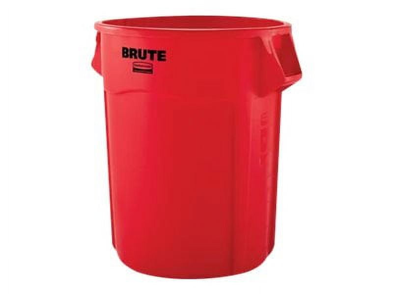 Rubbermaid Brute Trash Can - 55 Gallon, Red