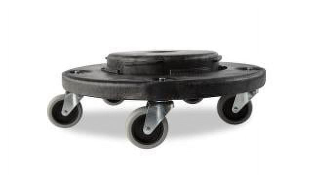 Rubbermaid Commercial Products BRUTE Trash Can Dolly, Black, Structural Foam construction Sansujyuku sansujyuku.com