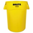 thumbnail image 1 of Rubbermaid Commercial Products Brute Vented Trash Receptacle, Round, 44 Gallon, Yellow, 1 of 2