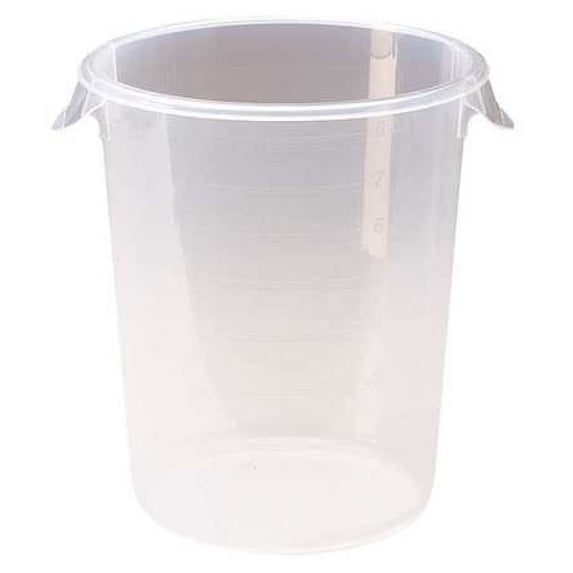 Rubbermaid Commercial Products Clear Polypropylene Grains, Candy & Chocolate Food Storage Container