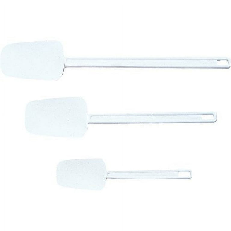 Rubbermaid Commercial Products Cold Temperature Spoon Spatula, 13.5 inch, Clean-Rest Design Fg193400wht, White
