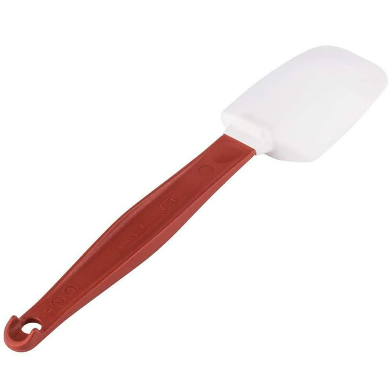 Rubbermaid Commercial Products Fg1963000000 High Heat Silicone Spatula Red Handle