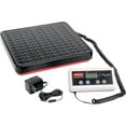 thumbnail image 1 of Rubbermaid Commercial Products FG401088 150 lb Remote LCD Shock-Resistant Black Bench Scale, 1 of 8