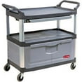 thumbnail image 1 of Rubbermaid Commercial Products  Instrument Cart With Lockable Doors & Sliding Drawers, Gray, 1 of 1