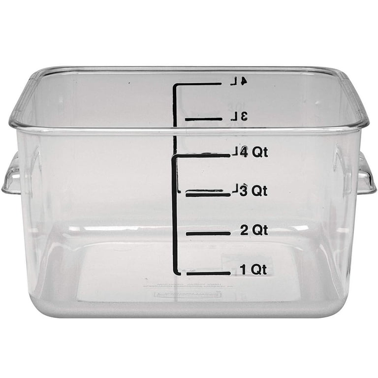 Rubbermaid® Square Food Storage Container - Clear, 2 pk - Pick 'n Save