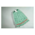 thumbnail image 1 of Rubbermaid Commercial Products RC  Web Foot Shrinkless Wet Mop - Green - Medium, 1 of 1