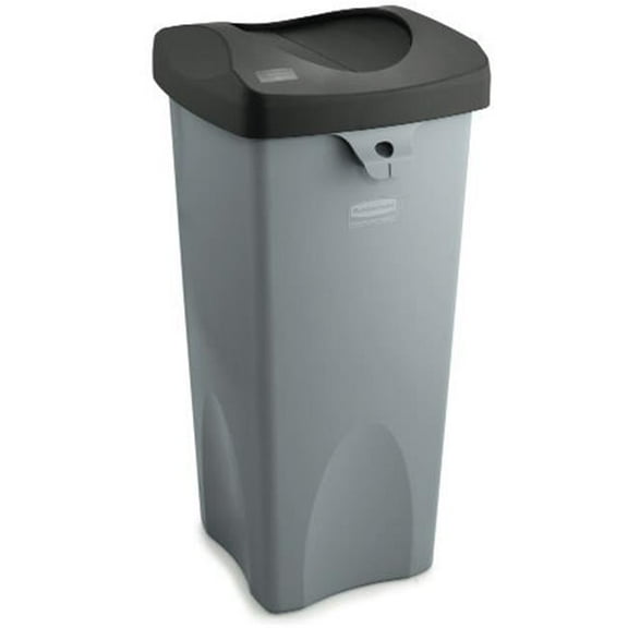 Rubbermaid Commercial Products RCP 3959 GRA Rigid Waste Receptacle - Gray