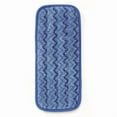 thumbnail image 1 of Rubbermaid Commercial Products RCP Q820 BLU Microfiber 11 Inch Wall / Stair Wet Pad 13.7 x 5.5 Blue, 1 of 1