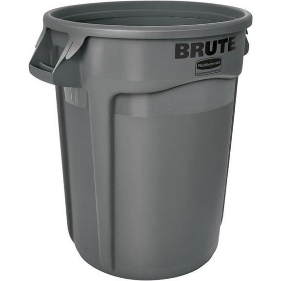 Rubbermaid Commercial Products RCP263200GYCT 32 gal Brute Vented Container
