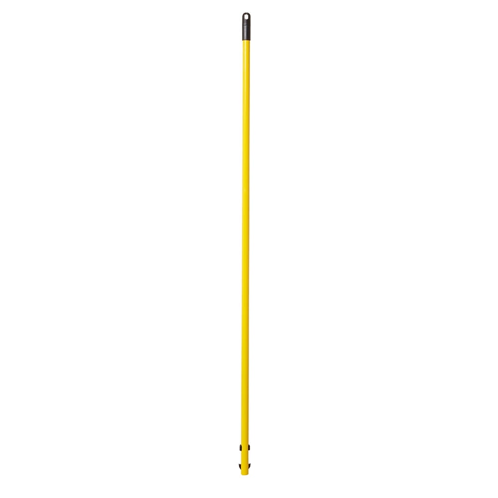 Rubbermaid Commercial Products Standard Quick-Connect Steel Mop Handle, 52-Inch, Yellow, Compatible with Rubbermaid Quick-Connect Mop Frames and Dusters for Floor Cleaning