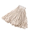 thumbnail image 1 of Rubbermaid Commercial Products Universal Large 24 OZ Cotton Wet Mop, Universal Headband, White, Industrial/Professional General Purpose Cleaning of Hardwood/Vinyl Tile/Smooth Concrete (FGE13800WH00), 1 of 2