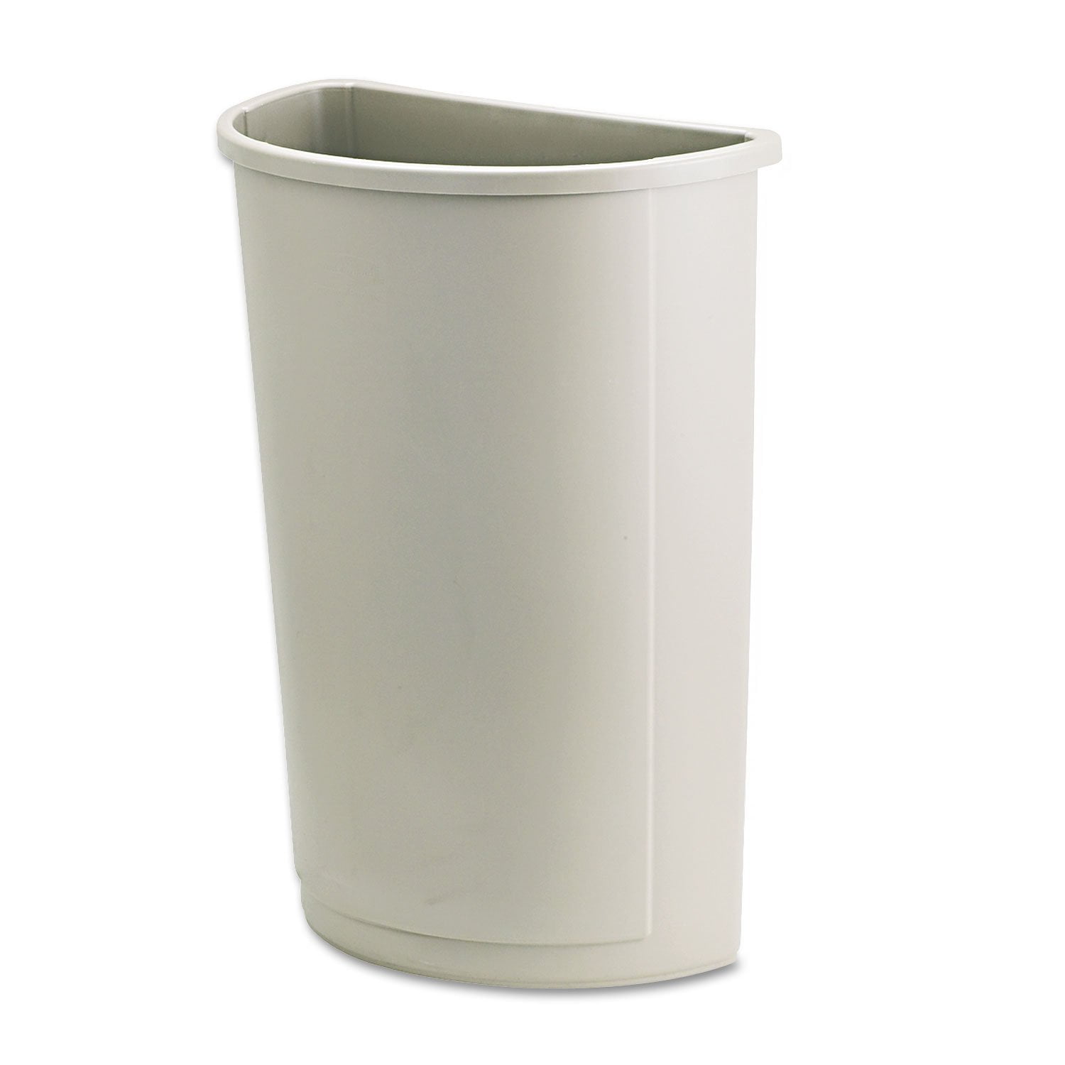Rubbermaid Commercial Products Untouchable Trash Can, 11Gallon, Beige