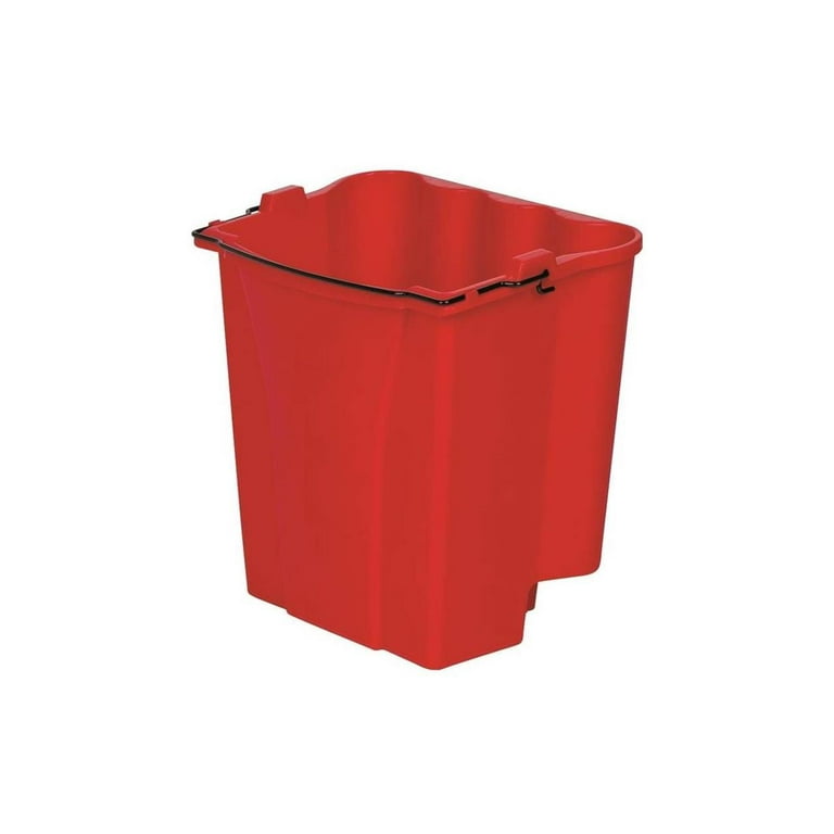 WaveBrake 2.0 Dirty Water Bucket, 18 qt, Plastic, Red WaveBrake 2.0 Dirty Water Bucket, 18 qt, Plastic, Red