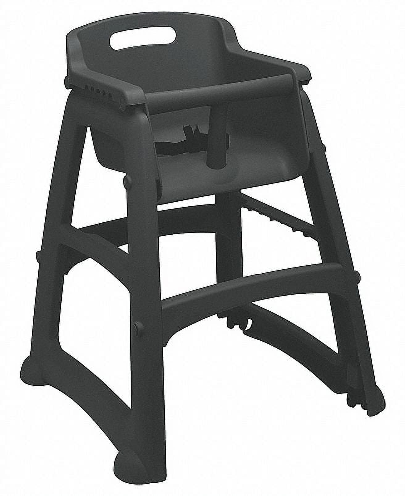 Rubbermaid Commercial Products Youth High Chair,Black FG780608BLA