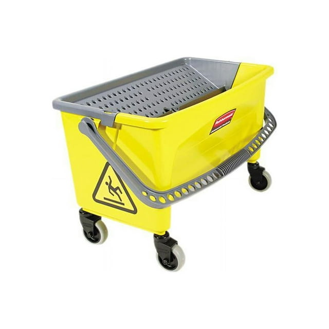 Rubbermaid Commercial Q90088 HYGEN Press Wring Bucket for Microfiber