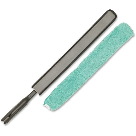 Rubbermaid Commercial Quick-Conn Flexible Dusting Wand - 28.8" Overall Length - 1 Each - Black | Bundle of 2 Each