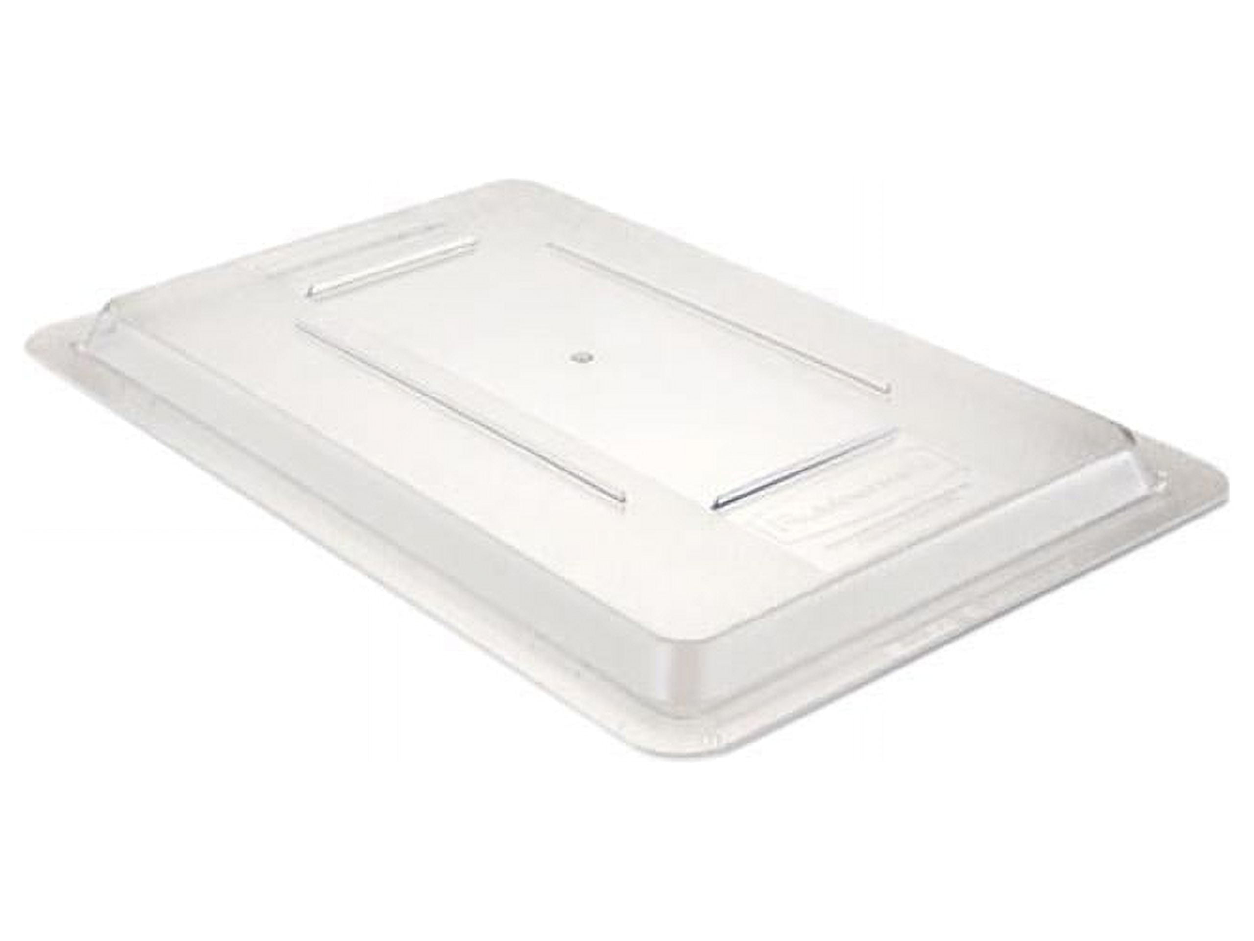 Rubbermaid FG350900WHT White Polyethylene Food Storage Box - 18 x