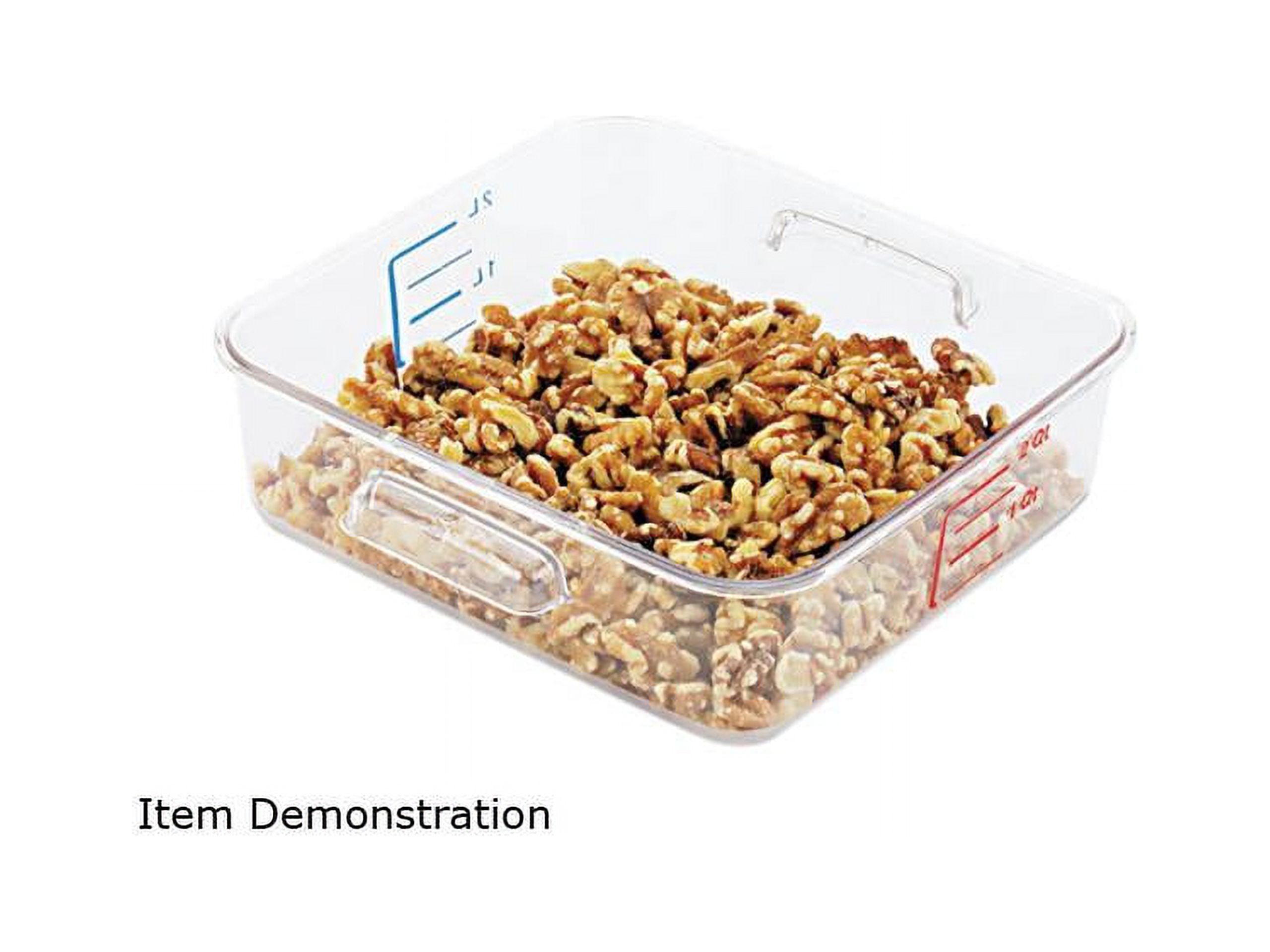 ClearView 2Qt Square BPA-Free Food Storage Container