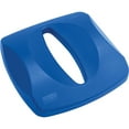 thumbnail image 1 of Rubbermaid Commercial, RCP269000, Untouchable Paper Recycling Centers Lid, 1 Each, Blue, 1 of 2
