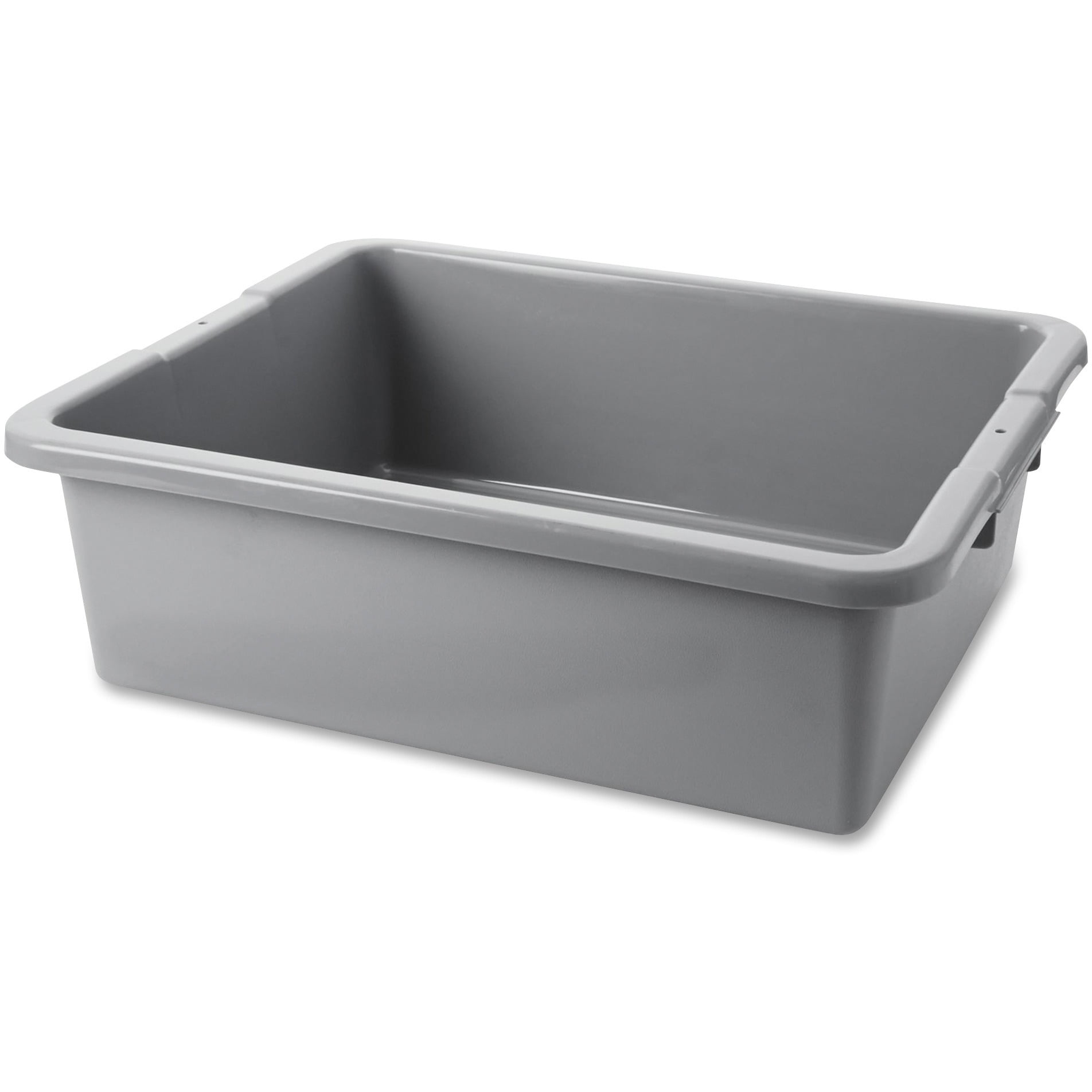 Rubbermaid Commercial Undivided Bus/Utility Box - Storing - Dishwasher Safe - Gray - Plastic Body - 6 / Carton Rubbermaid Commercial Undivided Bus/Utility Box - Storing - Dishwasher Safe - Gray - Plastic Body - 6 / Carton