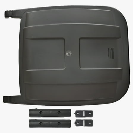 Rubbermaid Commercial Rollout Lid,Handle  GRFG9W27L2BLA