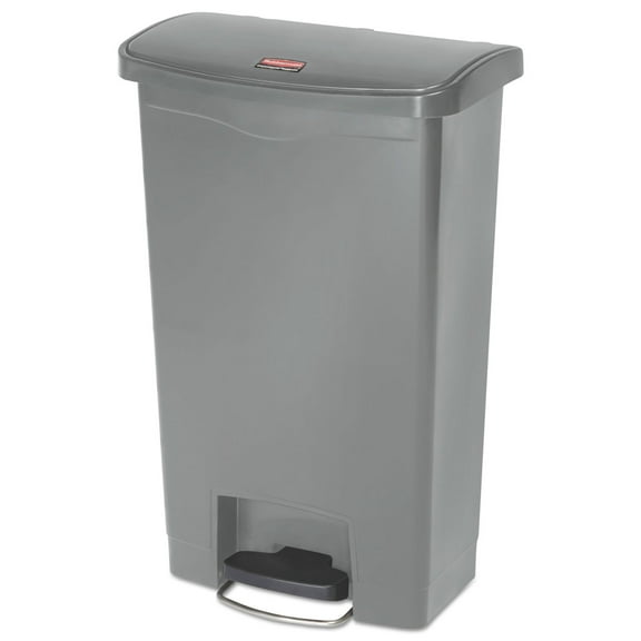 Rubbermaid Commercial Slim Jim 13G Front Step Container