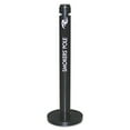 thumbnail image 1 of Rubbermaid Commercial FGR1BK 4 in. x 41 in. 0.9 gal. Round Steel Smoker's Pole - Black, 1 of 8