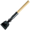 thumbnail image 1 of Rubbermaid Commercial Snap-On Dust Mop Hardwood Handle - 60" Length - Hardwood - 1 Each | Bundle of 5 Each, 1 of 1
