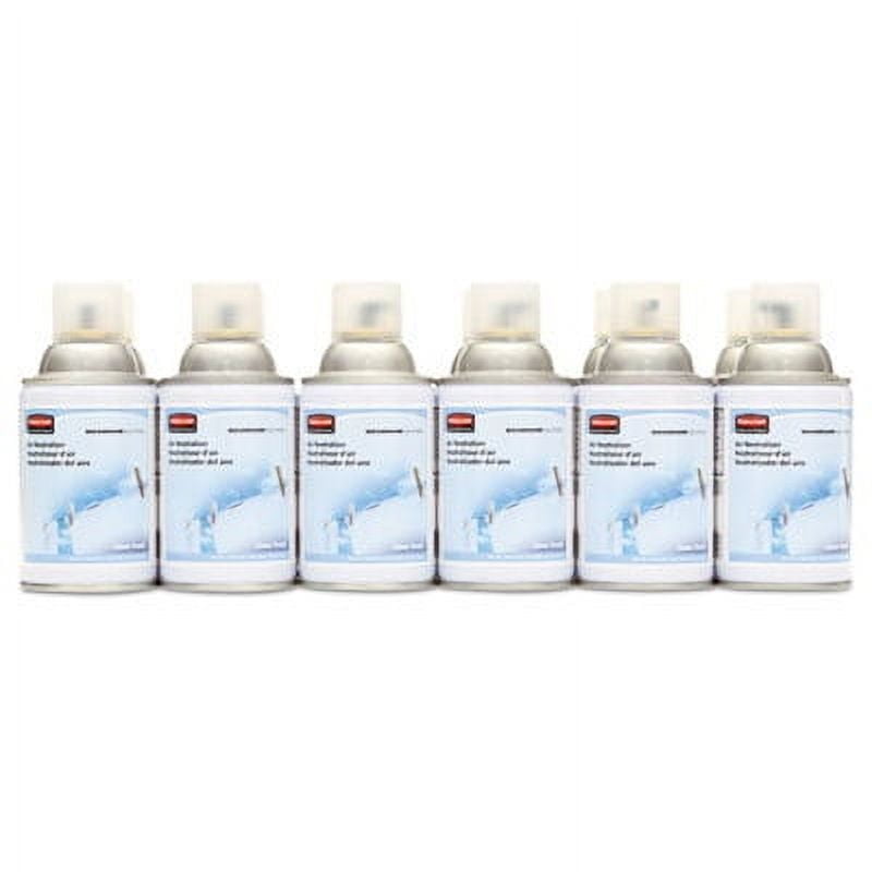 Rubbermaid Commercial Standard Air Freshener Refill with Microtrans Odor Neutralizers, 6 oz,12 Pack