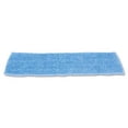 thumbnail image 1 of Rubbermaid Commercial Economy Wet Mopping Pad Microfiber 18" Blue Q409BLUCT, 1 of 7