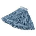 thumbnail image 1 of Rubbermaid Commercial Products Super Stitch Large 24 OZ Blend Wet Mop, 5" Headband, Blue, 1 of 4