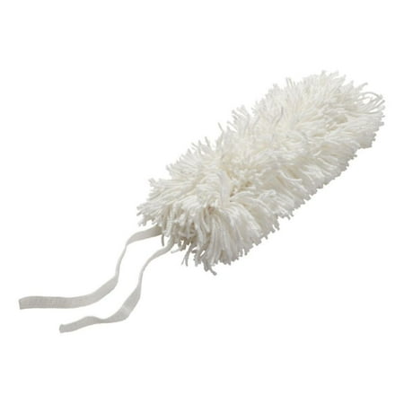 Rubbermaid Commercial Replacement Head for Hauser Plus Antimicrobial Overhead Duster White T199