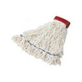 thumbnail image 1 of Rubbermaid Clean Room Mop Head, Rayon, Loop-End, Medium, White, 12/Carton, 1 of 4