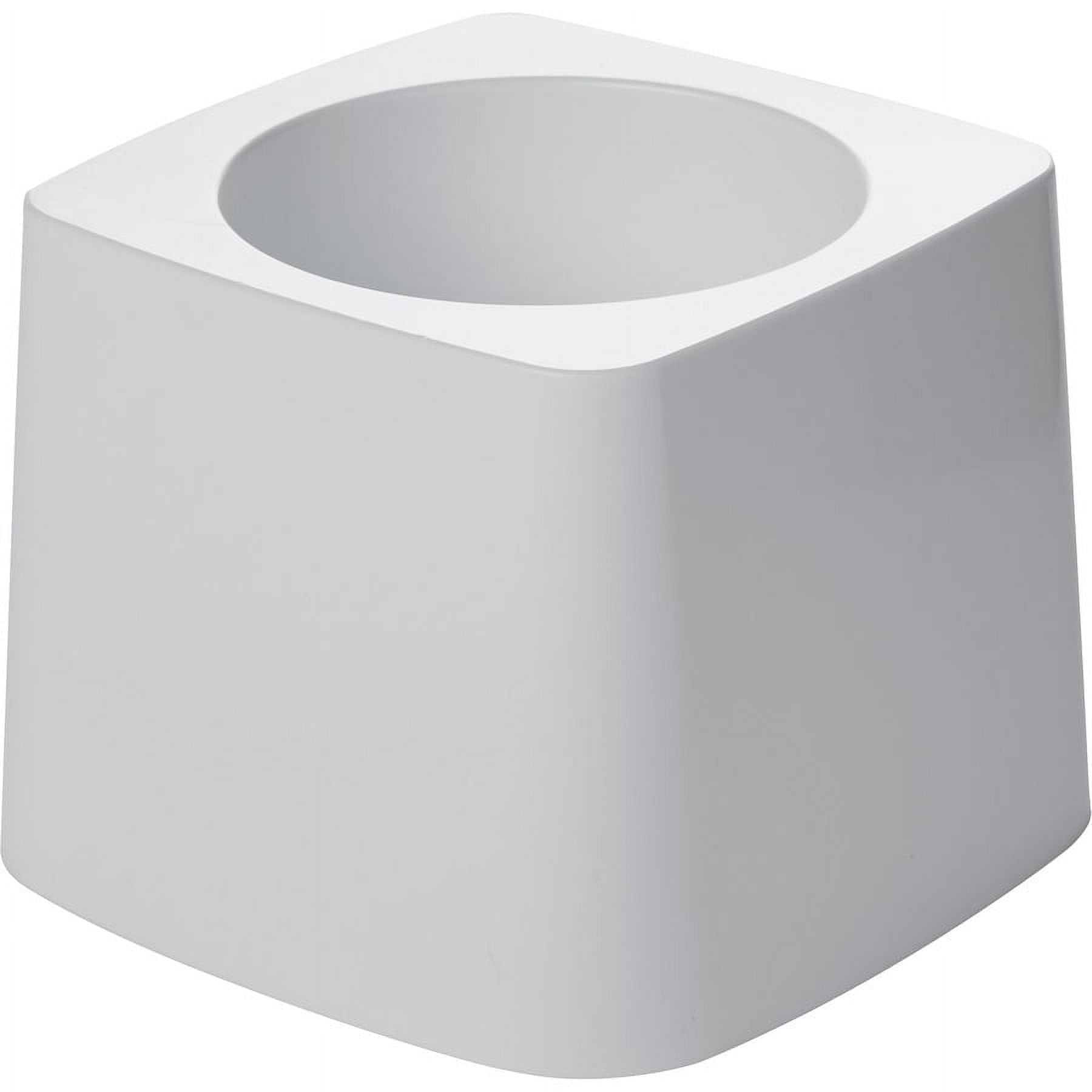 Rubbermaid Commercial Toilet Bowl Brush Holder - Polypropylene - 1 Each - White | Bundle of 2 Each